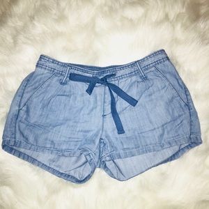 Blue jean shorts